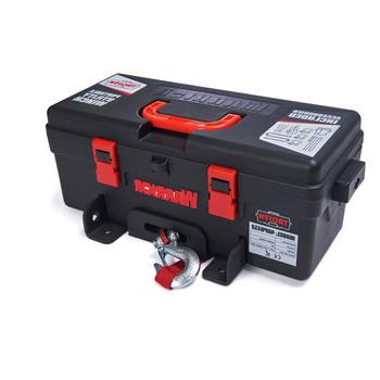 MATERIAL HANDLING | Detail K2 40PUA12 Warrior Trojan 4000 lbs. Capacity Portable Utility Winch with Synthetic Rope